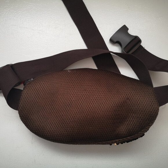 NWT Ty Beanie Baby Sloth Dark Brown Sequin Belt Bag - Picture 5 of 7